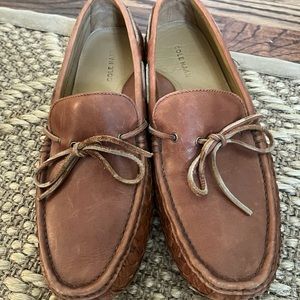 Cole Haan woven loafers